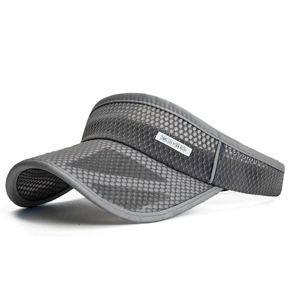 Top Empty Baseball Cap Breath Mesh Beach Hat Portable Tennis Caps  Men