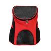 Pet Carrier Mesh Backpack, Cat Breathable , Portable Ventilated and Outdoor Collapsible Red