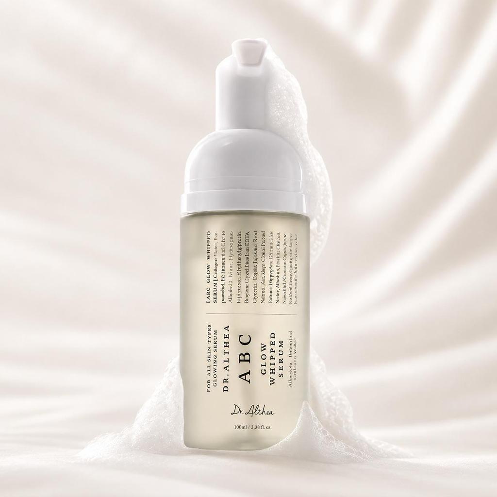 Dr.Althea ABC Glow Whipped Serum 100ml Korean Brightening Hydrating Facial Serum for Radiant Glass Skin