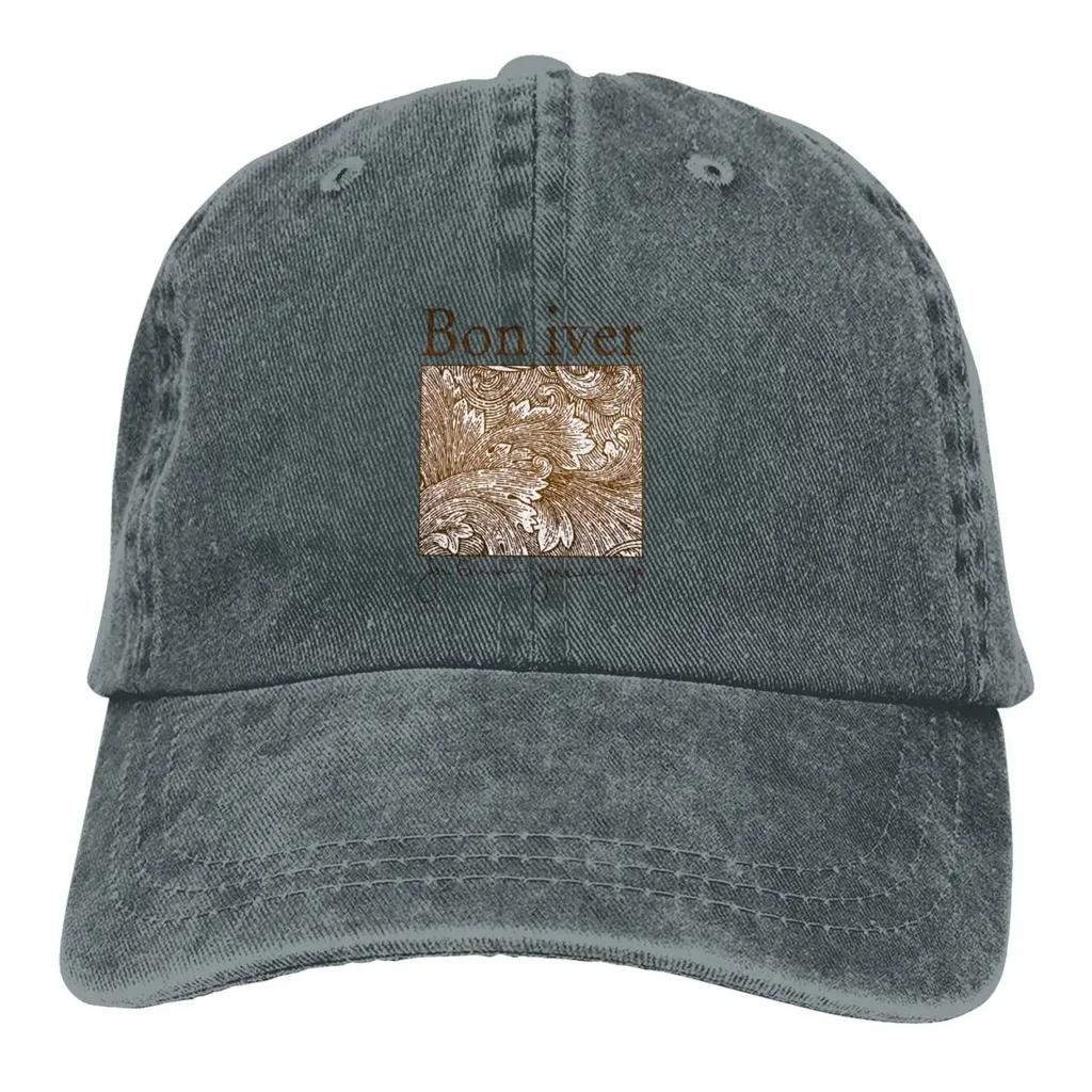 Summer Cap Sun Visor Bon Iver Hip Hop Caps Radiohead Rock Cowboy Hat Peaked Trucker Dad Hats