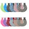 U-Shaped PVC Hot Water Bag Set Hot Compress Neck Guard Water Injection Hot Water Bag with Flannel Cover Washable