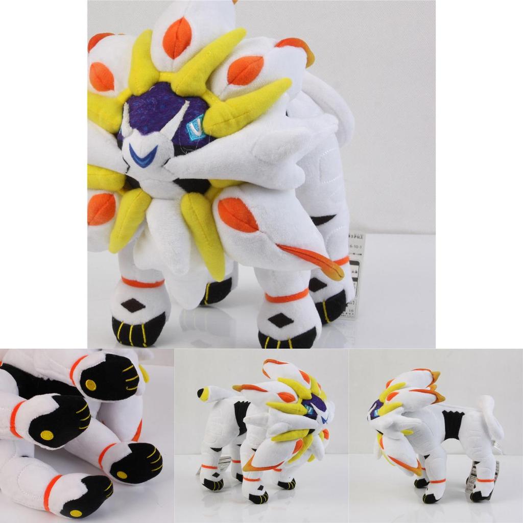 Adorable New Style Legendary Pokemon Solgaleo Sun Moon Plush Stuffed Doll Toy