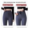 Langsha Women's Winter High-Waist Fleece-Lined Tummy Control Leggings