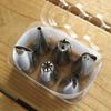 Shimotori Seisakusho Decorative Pastry Tip Set (6 pieces), Made in Japan, 301