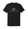 Camiseta Unissex Preta com Logo de Carro Muscle Car Retrô Impala SS Tamanho P-3GG Camiseta Unissex