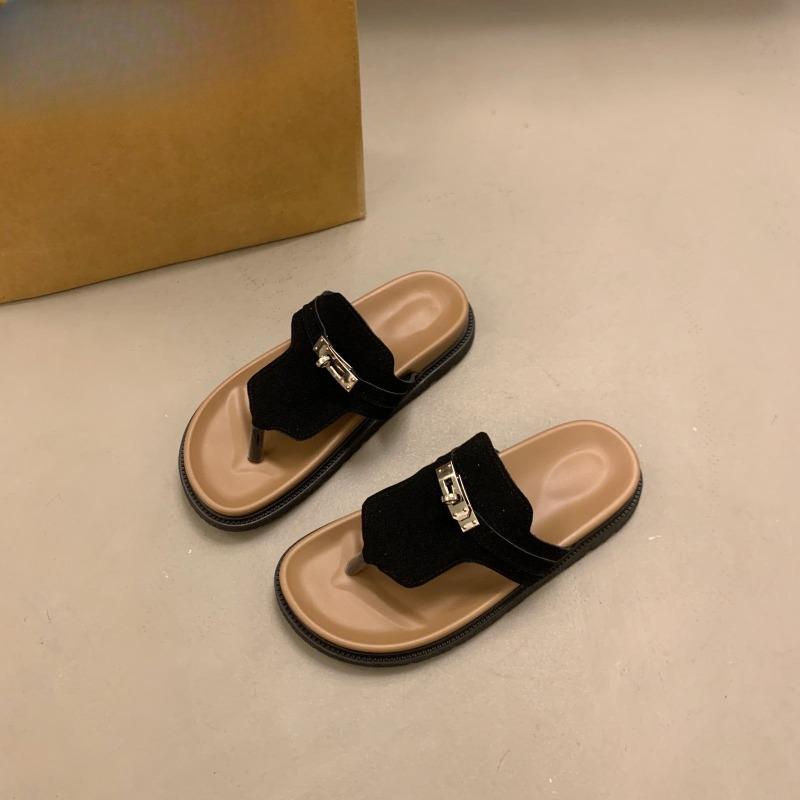 

Модная обувь для женской верхней одежды Универсальные новые повседневные шлепанцы для охлаждения 40 чёрный