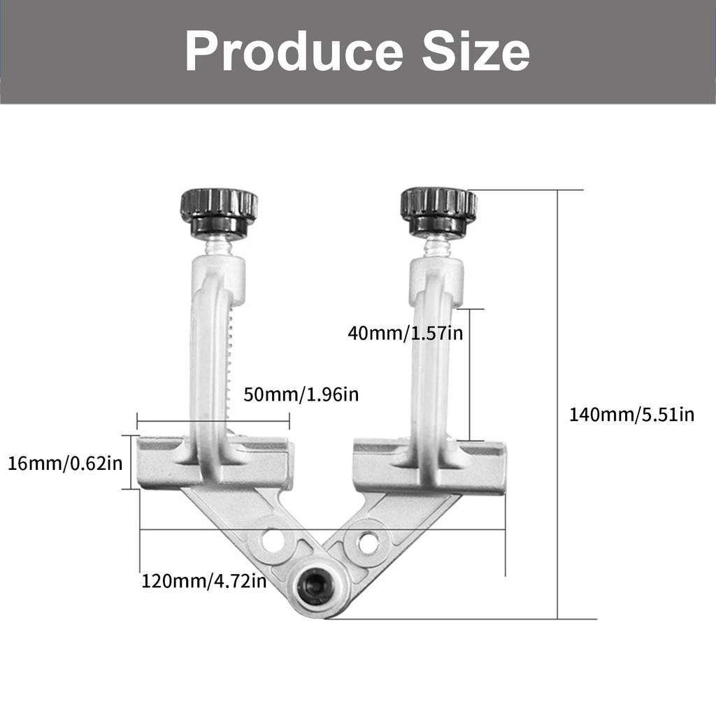 90 Degree Angle Clamp Holder Woodworking Clamp Angle Welding Stainless Steel Tube Multiple Angle Artifact Quick Clamping