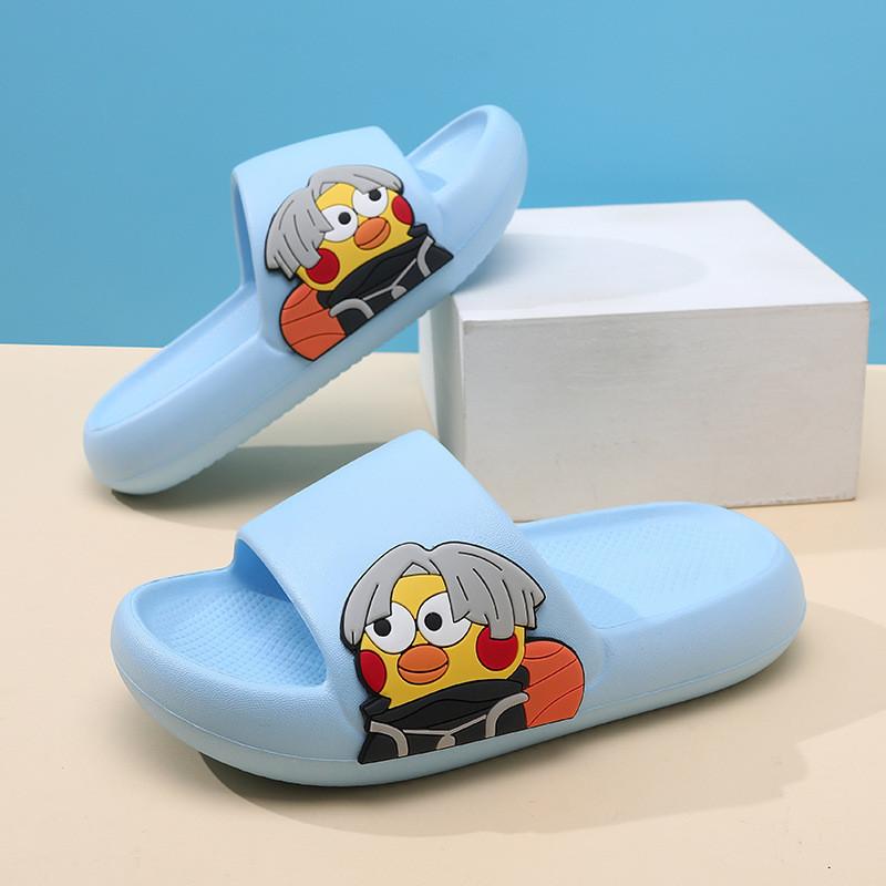 Adorable Childrens Cartoon Slippers Soft Eva Material For Ultimate Comfort Breathability And