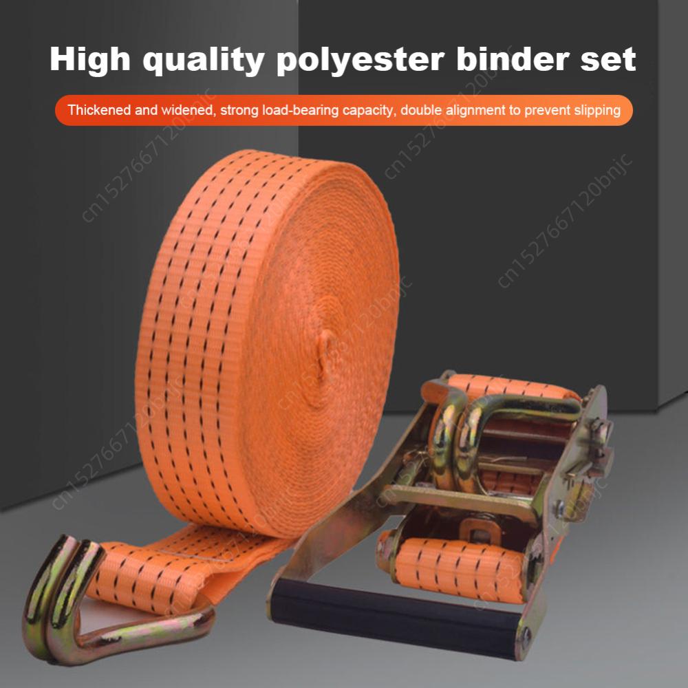 3/6/8/10 Meter Schnalle Spanngurt Ladungsgurte für Auto Motorrad Fahrrad LKW Zurrgurt Seil Befestigung Verdickter Spanngurt