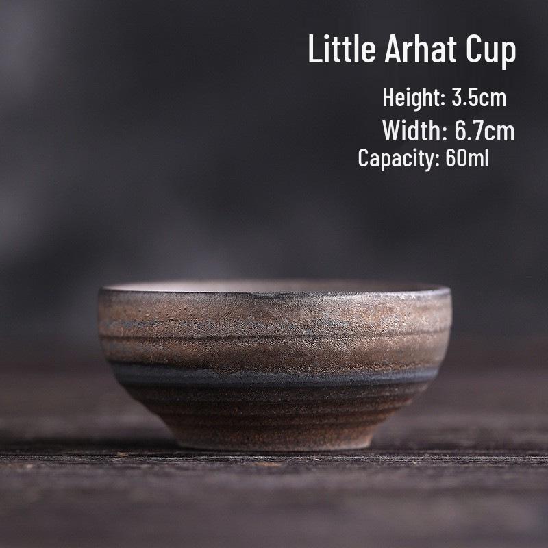 

Ручна ретро керамічна чашка для чаю Кунг-фу для офісу або дому