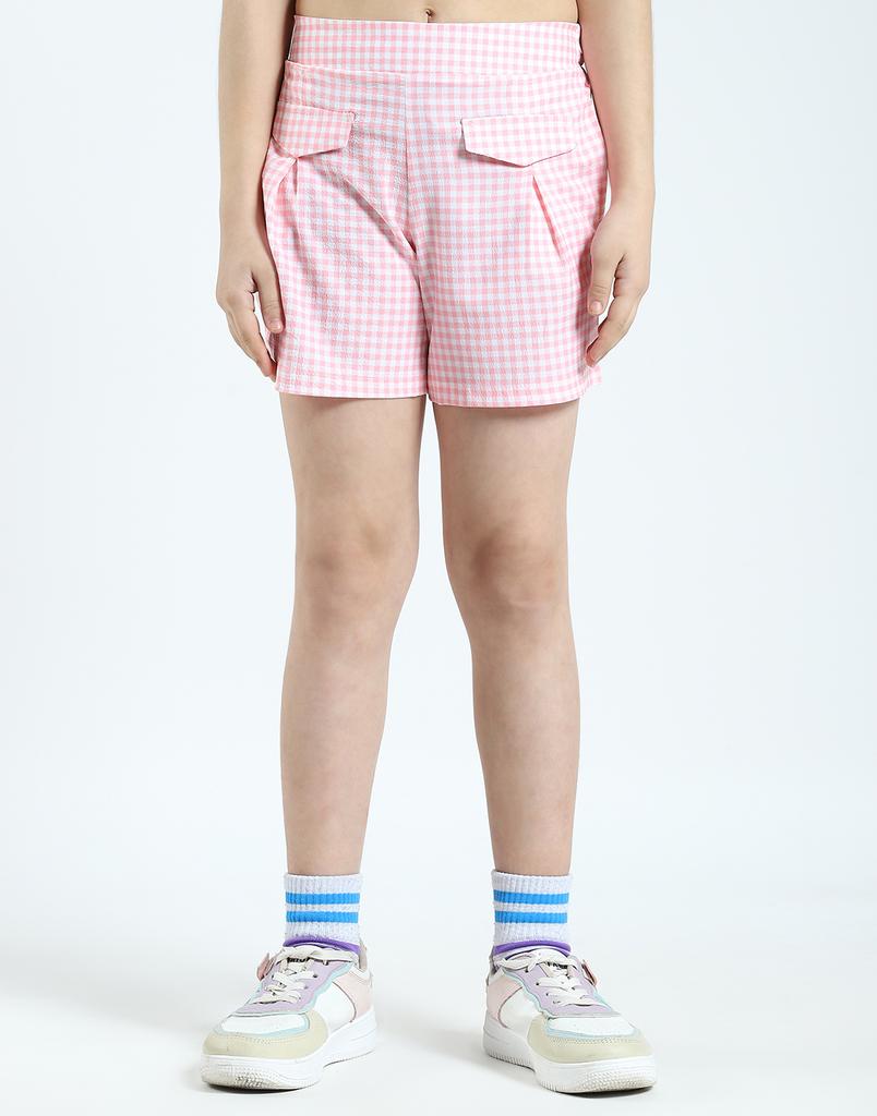Monte Carlo Girls Check Collar Neck Coordinate Set