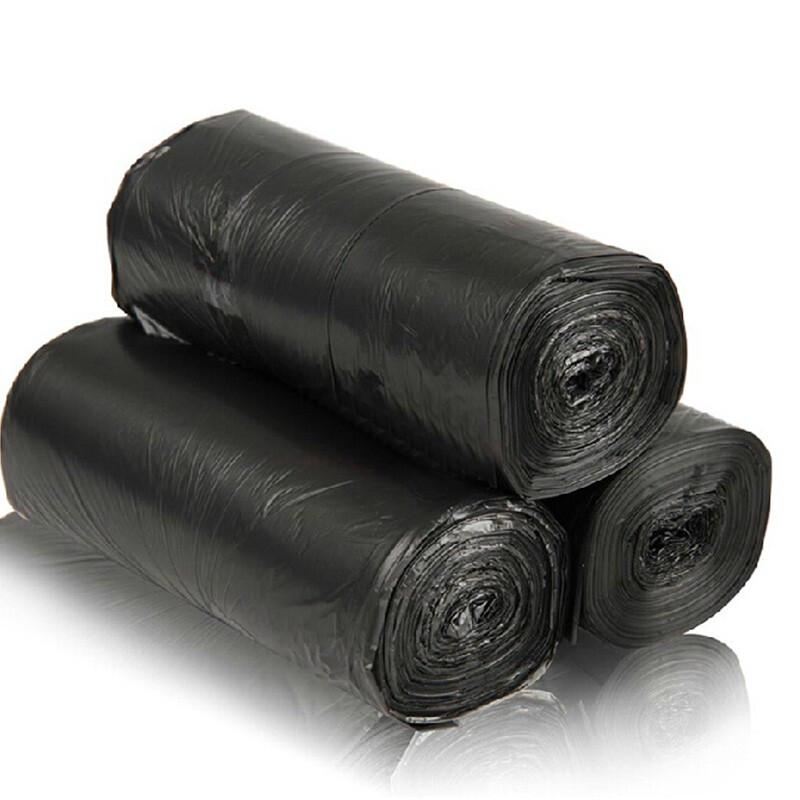 Deli Verdickte schwarze Büromüllsäcke