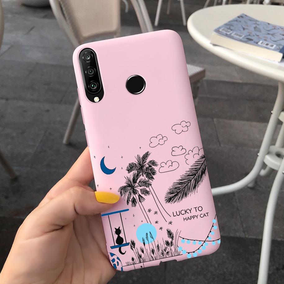 Honor 20S Case For Honor 20 Lite MAR-LX1H Phone Cover 6.15" Cartoon Painted Shockproof Bumper For Honor20S 20Lite Russian Fundas