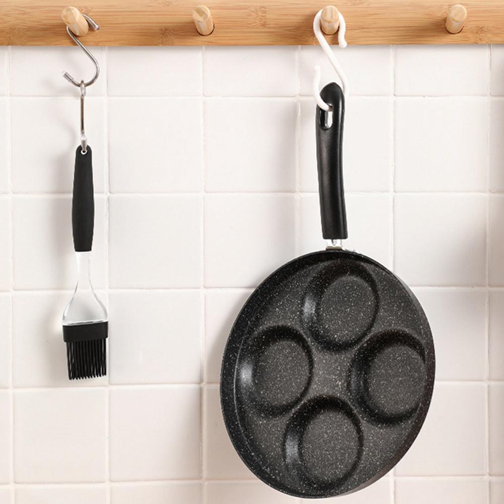 Four Hole Frying Non-stick Egg Pancake Steak Pan Cooking Pans Breakfast Maker