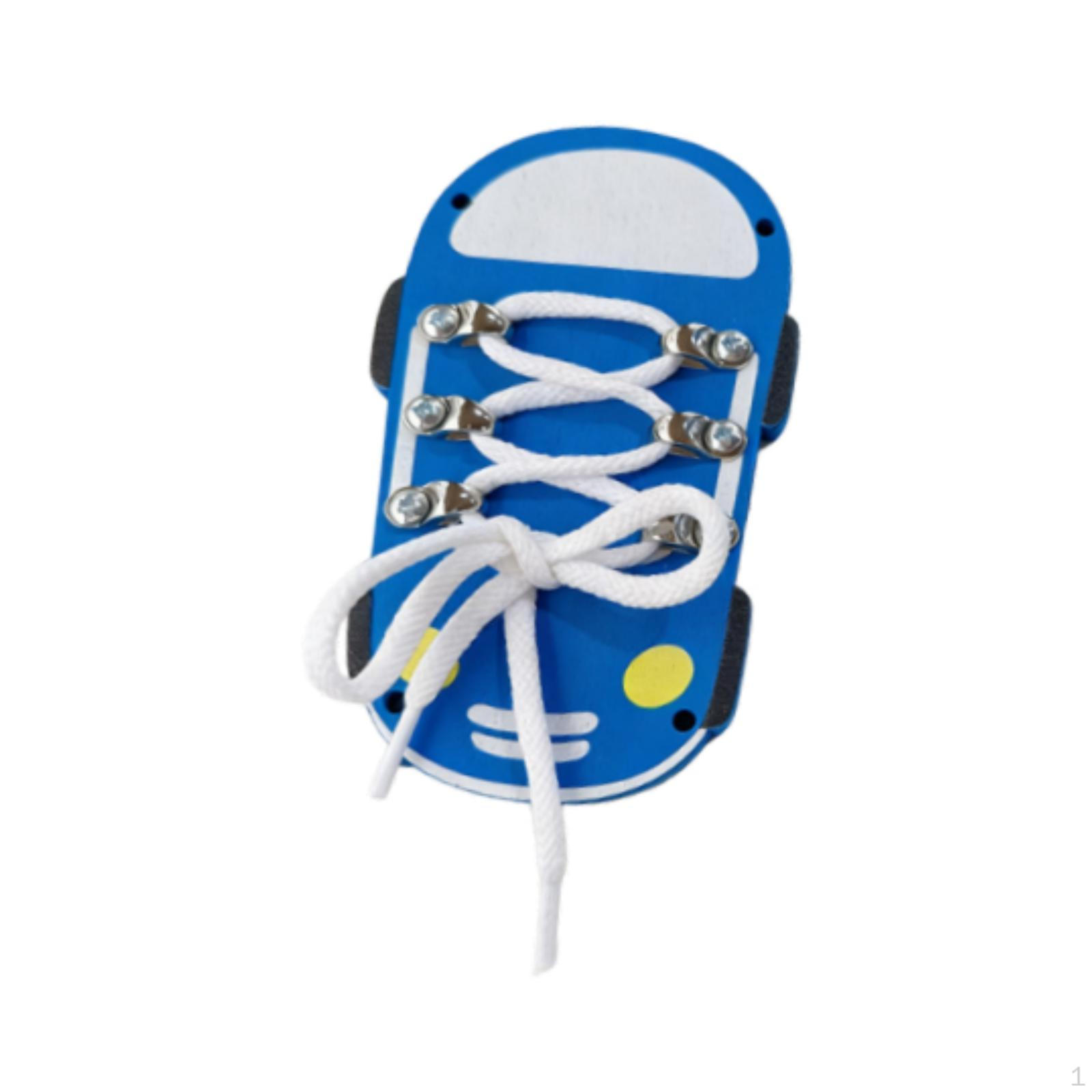 

Activity Board Accessory: Shoe-tying Exercise – Learning to Tie Shoes for Boys And Girls Random Left Right