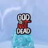 Jesus Is Lit Enamel Pins Custom GOD IS NO DEAD Brooches Lapel Badges Holy Jesus Jewelry Gift for Friends