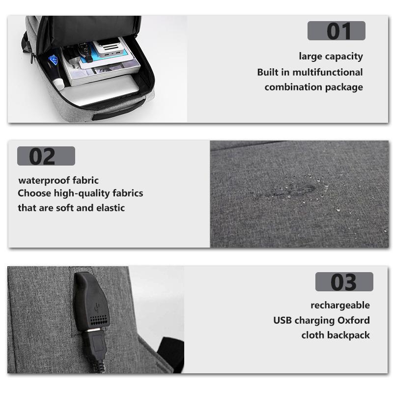 For Volkswagen VW Travel Business Laptop Shoulder Bag School Student Backpack Passat Golf 4 5 6 Tiguan Polo Scirocco Jetta CCFX3