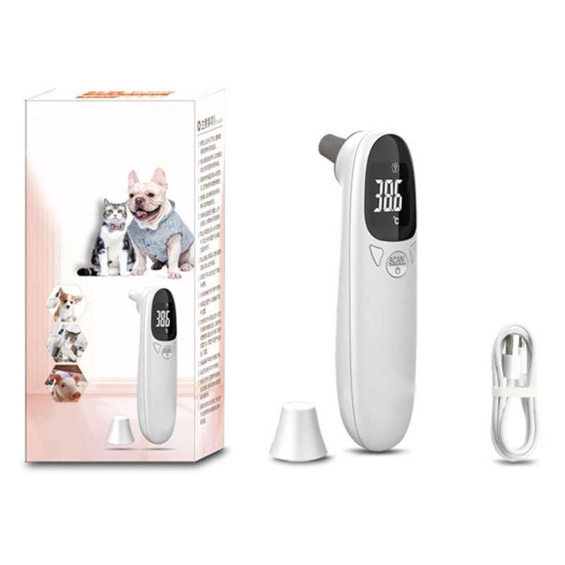 Rychle čtecí digitální teploměry pro zvířata Technologie Veterinární použití Dobíjecí design Ukládání do paměti