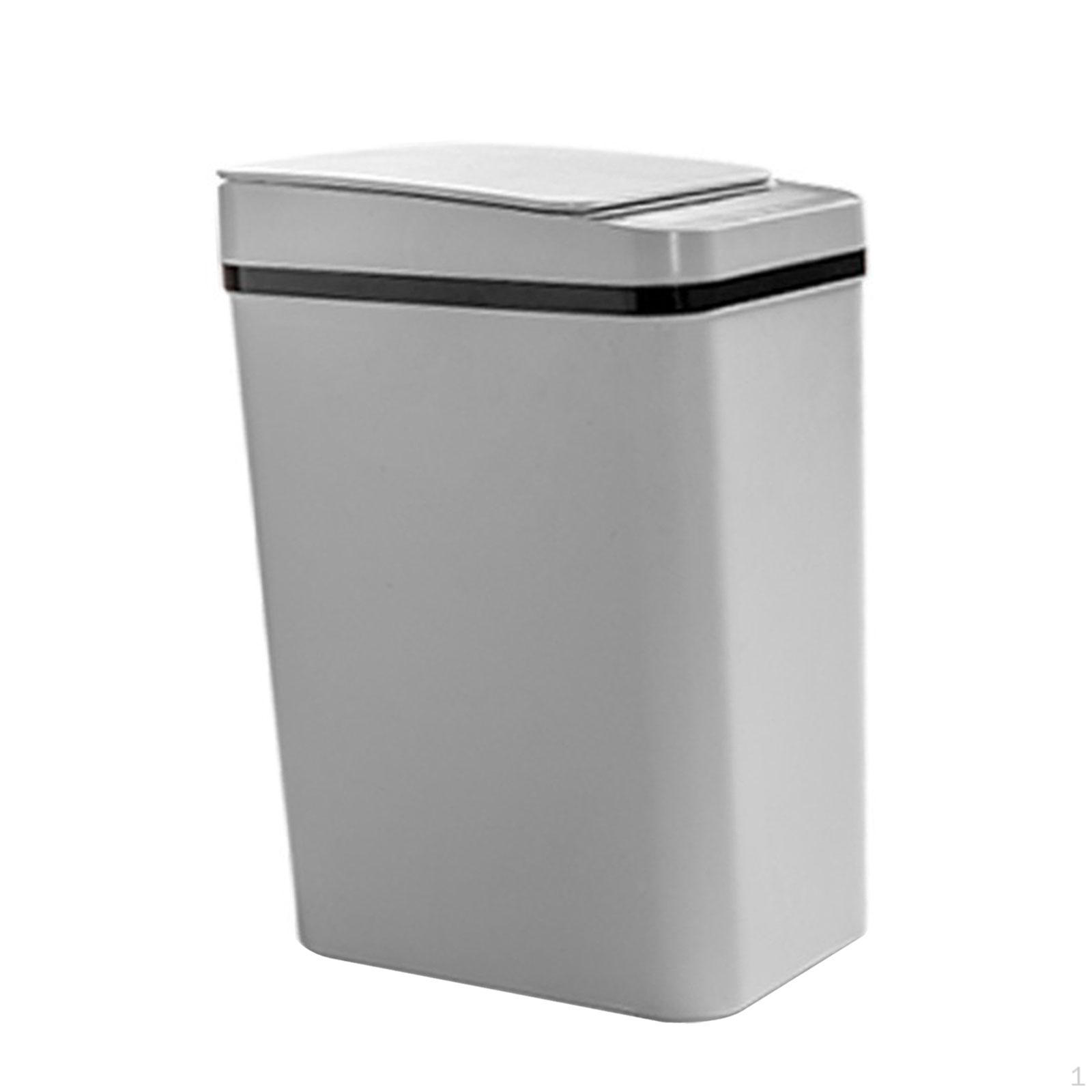Automatic Garbage Can Smart Trash Electric Bin Touchless with Lid Intelligent