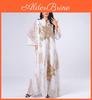 Clothing Muslim Embroidered Golden Sequin Yarn Muslim Female Jalabiya Dubai Arab Eid
