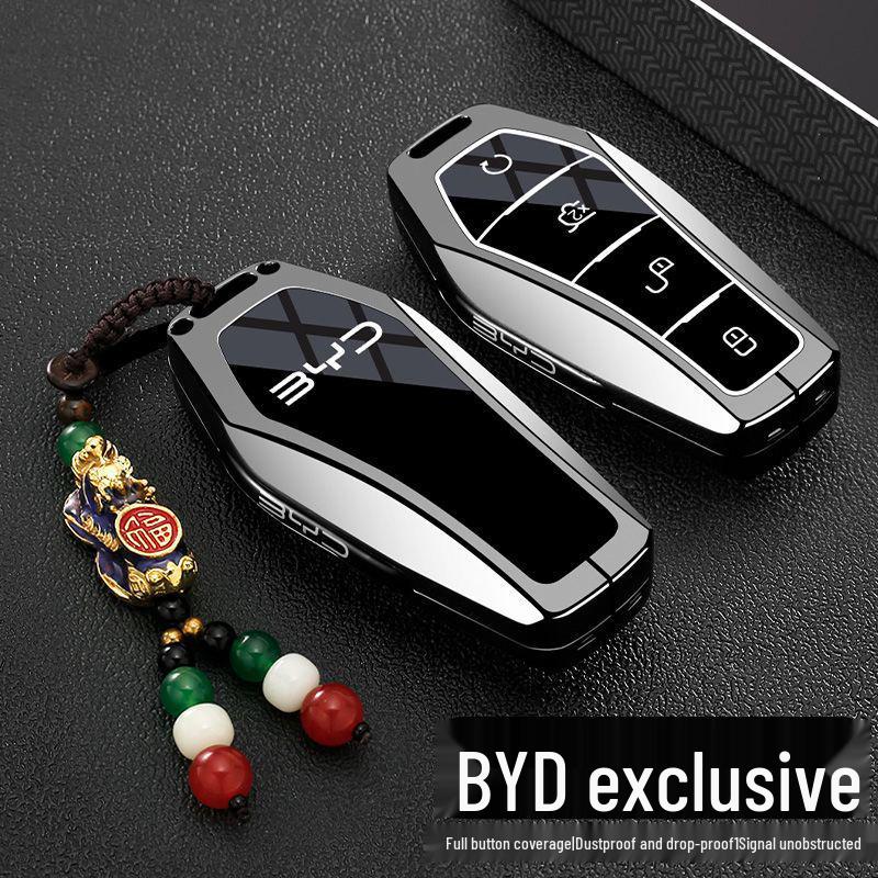 BYD Han DMi Key Case Compatible with Tang Yuan, EV, Song Pro, Qin Plus, Seagull L, Dolphin.