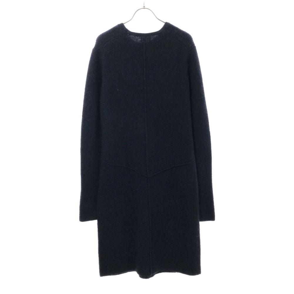 Jonnlynx Wool Long Sleeve Knee-length Dress M Navy Women Used