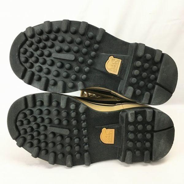 SOREL Caribou Premium Snow Boots Lined Brown size 23.5(USED)