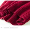 Women's Cashmere High Neck Sweater 2025: New Winter Style, Gentle Loose Fit, Slimming Thick Base Layer.
