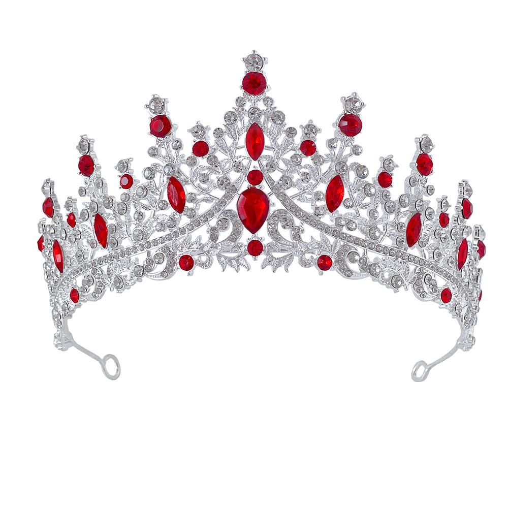 New Wedding Crown Headdress Bride Elegant Luxury Rhinestone Wedding Dinner Wedding Style Crown