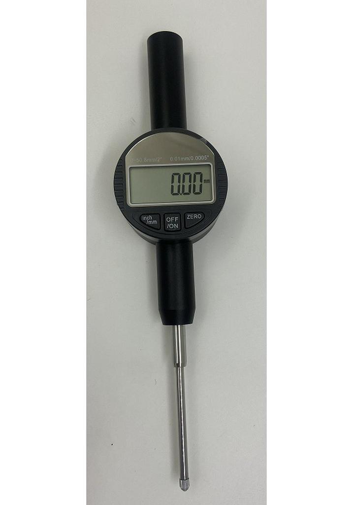 Digital Display Micrometer Indicator with Percentage Gauge, 0.001m Precision
