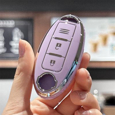 Car Key Case for NISSAN-Tiida Qashqai X-TRAIL Terra18 370Z MARCH 15 High-end Models 3 Button NISSAN Car Key Fob Case Cover