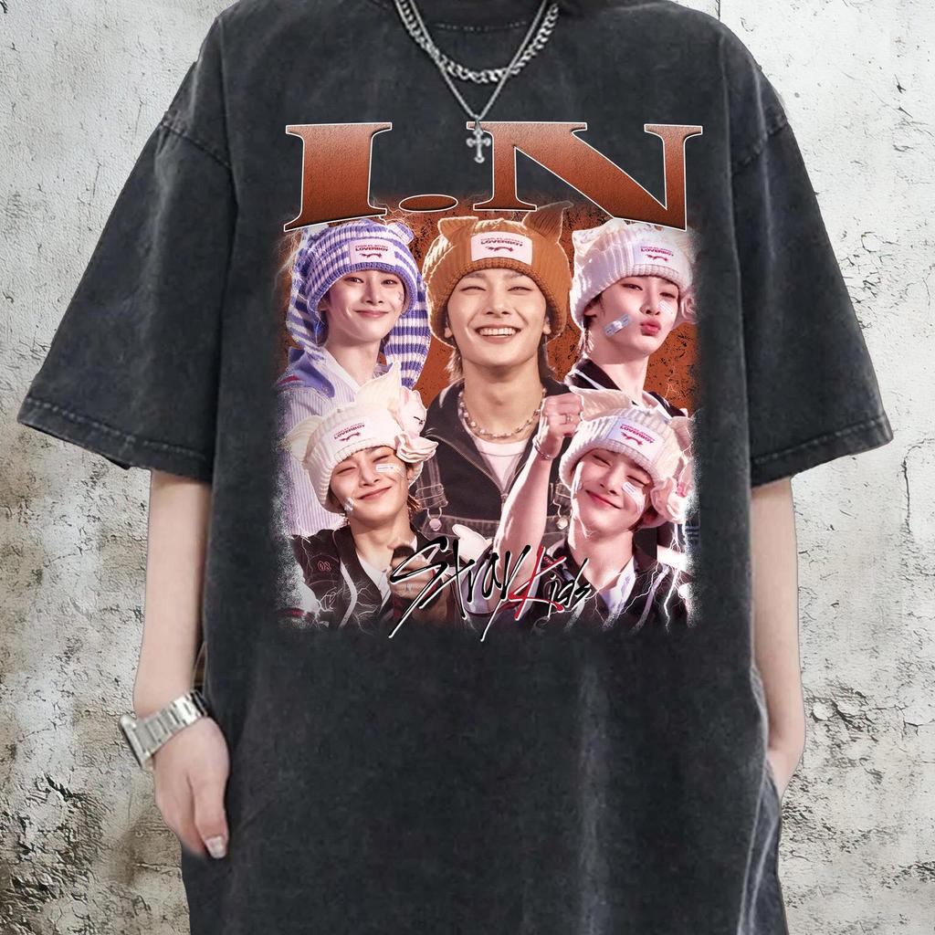 I.N Stray Kids World Tour Tee, Comfort Colors T-Shirt