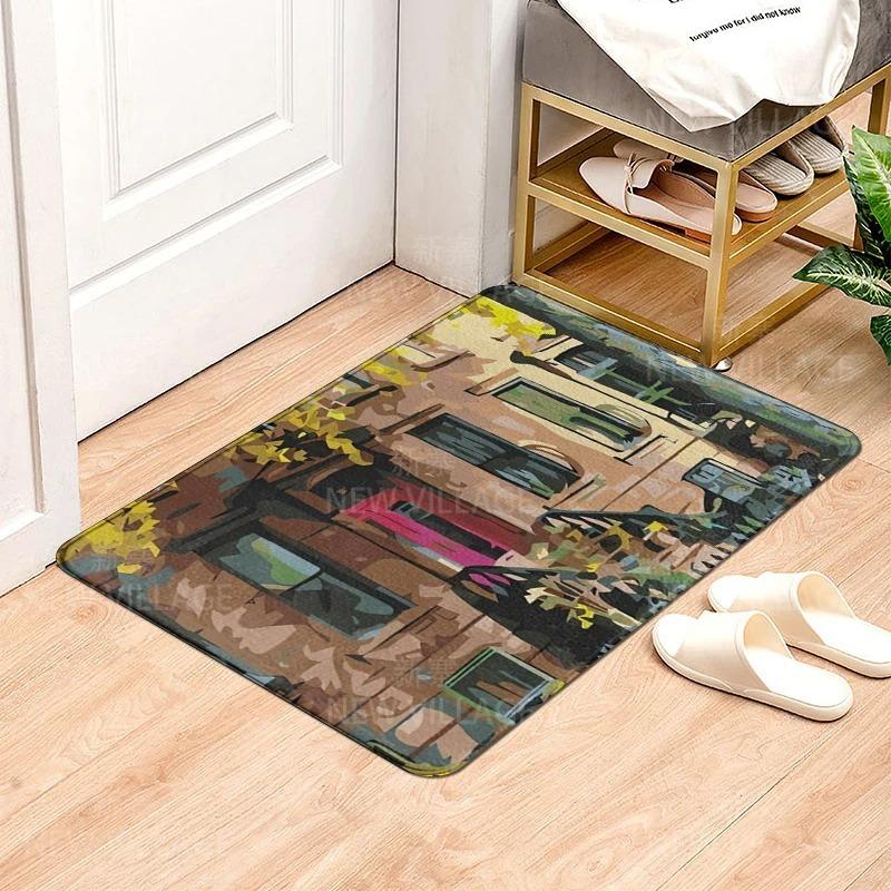 House Entrance Carpet Home Natural Animal Styles Doormat Room Rug  Bath Mat Foot Mat Bathroom Non-slip Kitchen Mat Home Decor