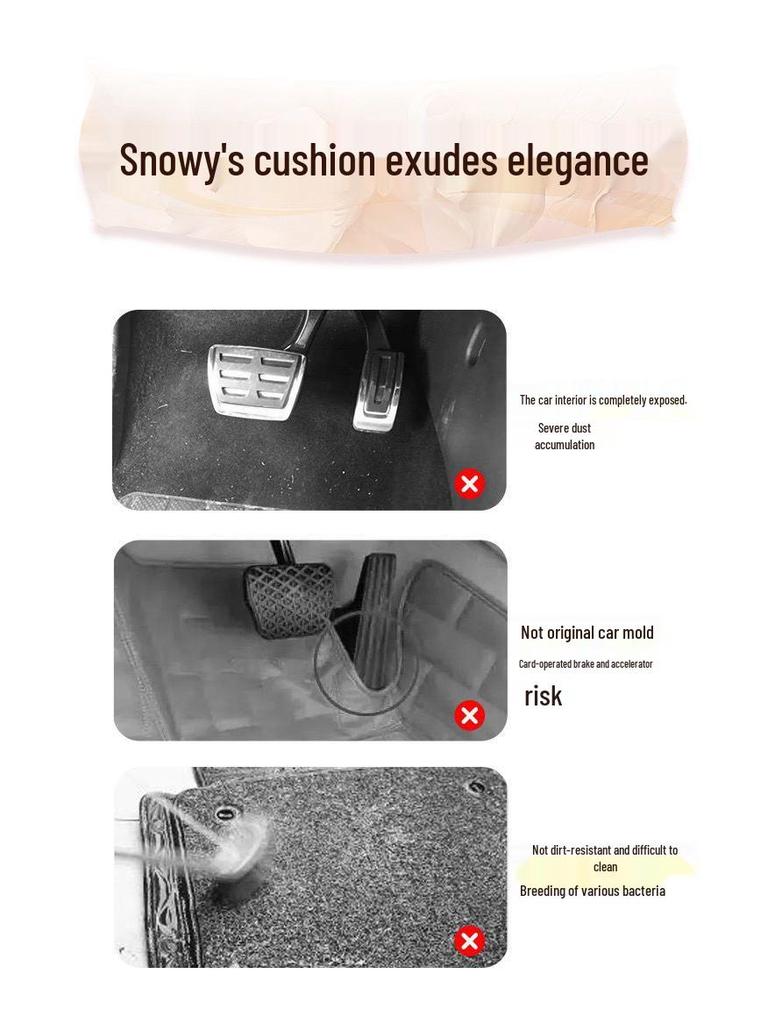 Silk Loop Floor Mats for Wuling Hongguang MINI Macaron and Panda Bingo