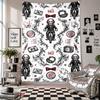 Wall TapestrySaw Billy the Puppet Art Hanging Cloth Decorative Background Cover for Room Decoration