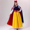 Halloween Fairy Tale Snow White Play Costume Adult Snow White Dress Costume