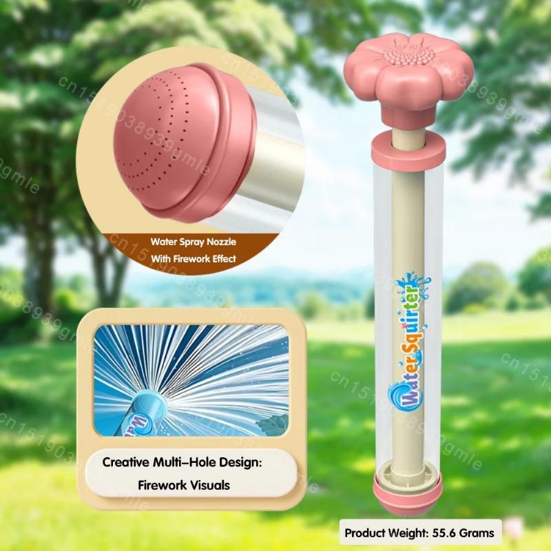 Spray Water Pull-Back Water Gun Outdoor Splash Games for Beach Pool Lawn Activities Kids Summer Interactive Water Spray Toys