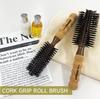 Vess Cork Grip Roll Medium Roll Natural Bristle Natural Wood Natural Cork Roll Brush Hair Brush (47mm) CG-5000