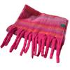 New simple and high-end scarf thickened warm fringed plush shawl autumn and winter versatile plaid scarf