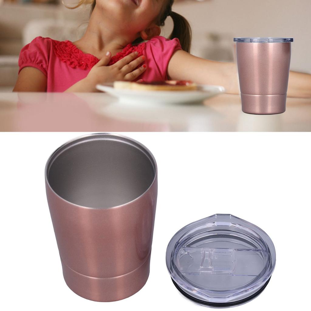 260ml Coffee Cup Stainless Steel Coffee Mug Insulated Water Cup for Outdoor Travel