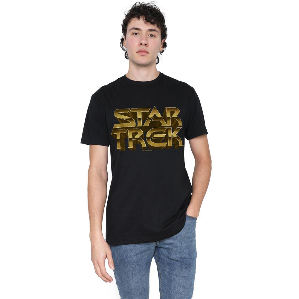 Star Trek Feel The Steel T-Shirt S-2XL Black M