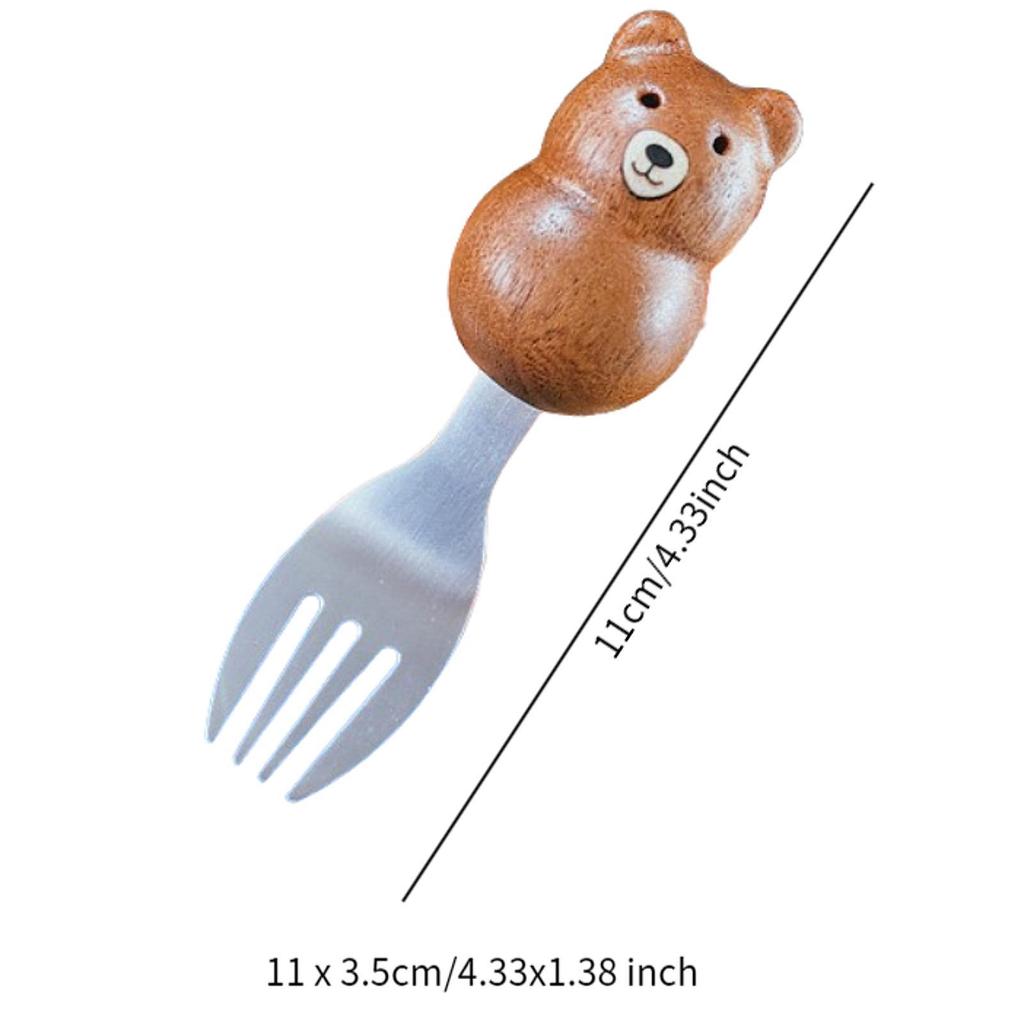 Bear Fork Utensils Multipurpose Mixing Stirring Kitchen Gadgets Reusable Flatware for Party Holiday Gift Daily Use Restaurant