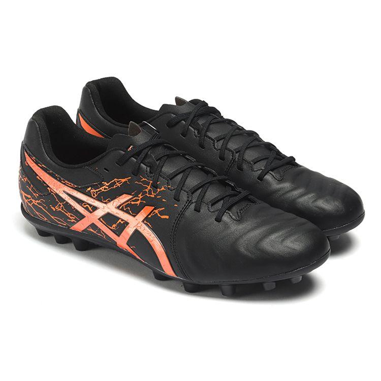 Asics Ds Light Series Comfortable Ic/In Soccer Shoes Men Soccer Shoes Black Orange 1103A032-001