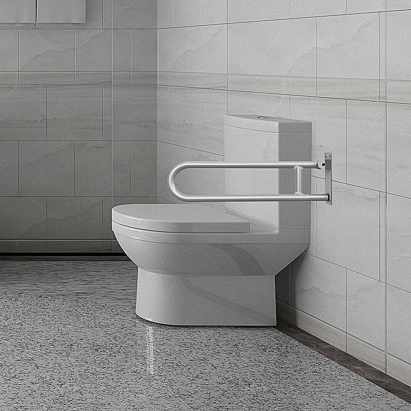 Aluminum Alloy Handrail for Elderly & Disabled: Bathroom Toilet Booster Stand-up Frame