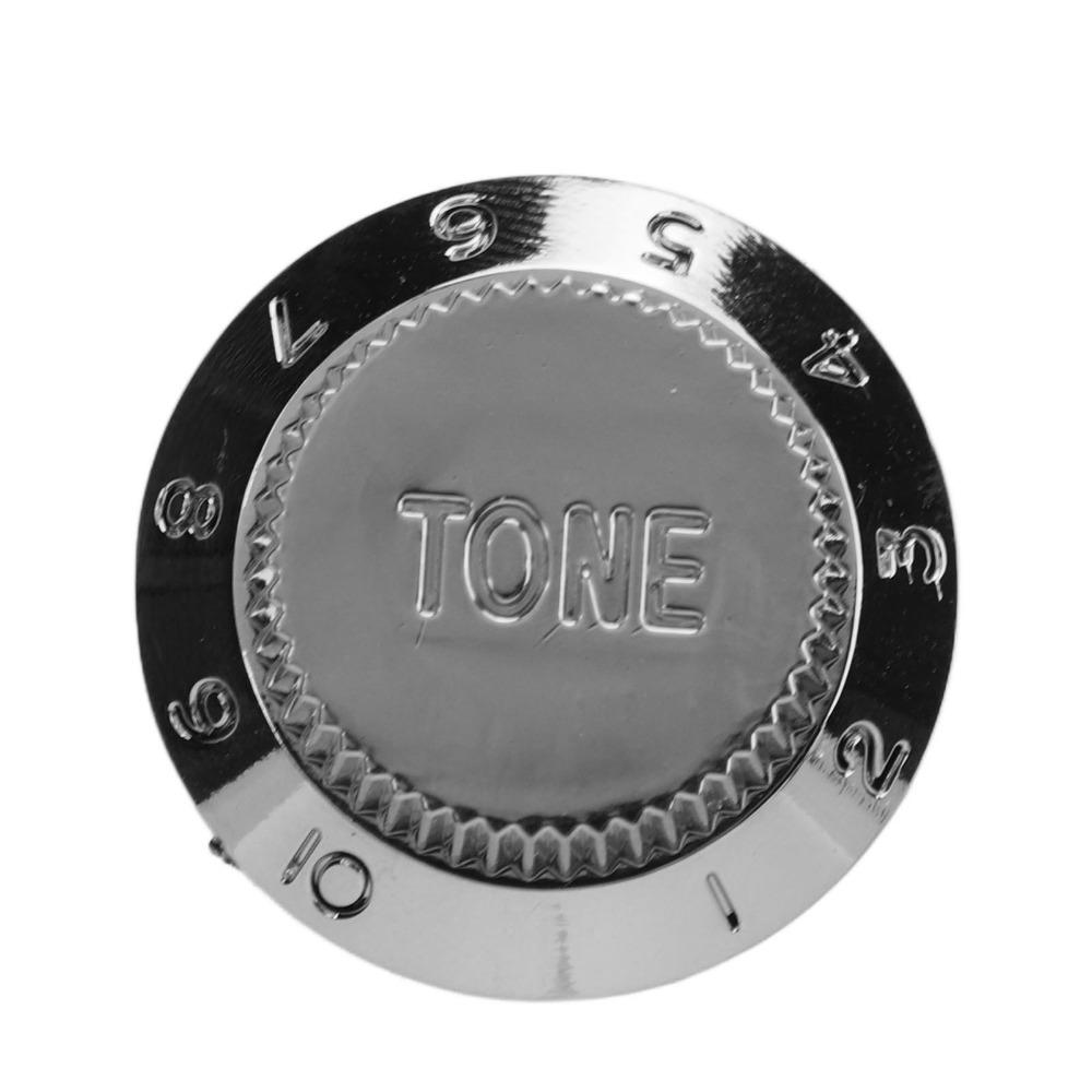 4PCS Polymer Guitar Potentiometer Knob Set Silver/Gold Electric Guitar Accessories Electric Guitar