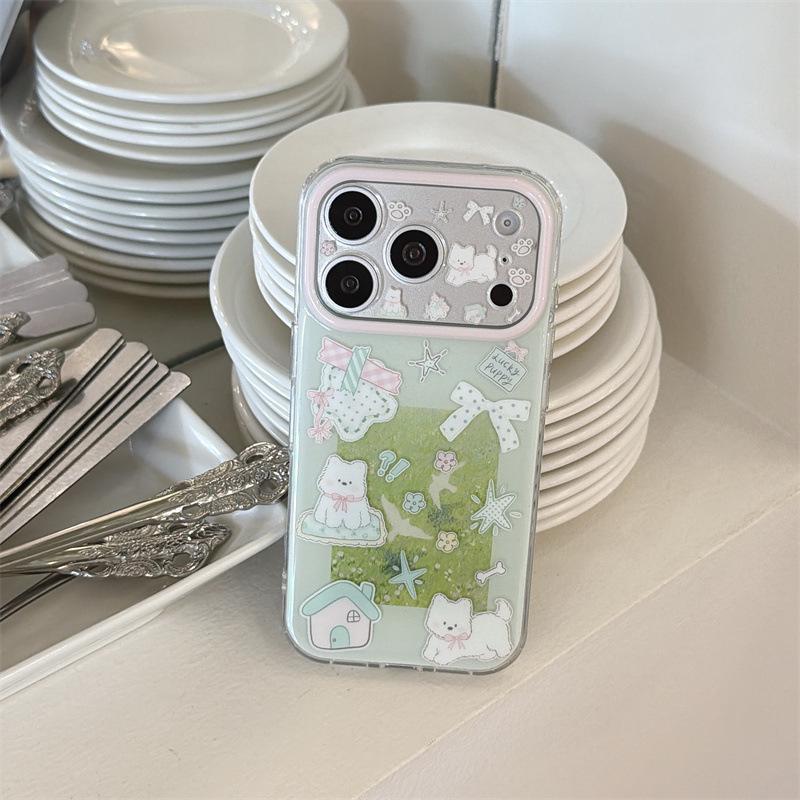 

Summer Meadow Bowknot iPhone 17/16 Pro Max/15 Pro Case iPhone 16 Pro Max