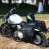 Universal Motorcycle Saddle Bag Side Pannier Waterproof Rider Electric Bike Cruiser Retro Style