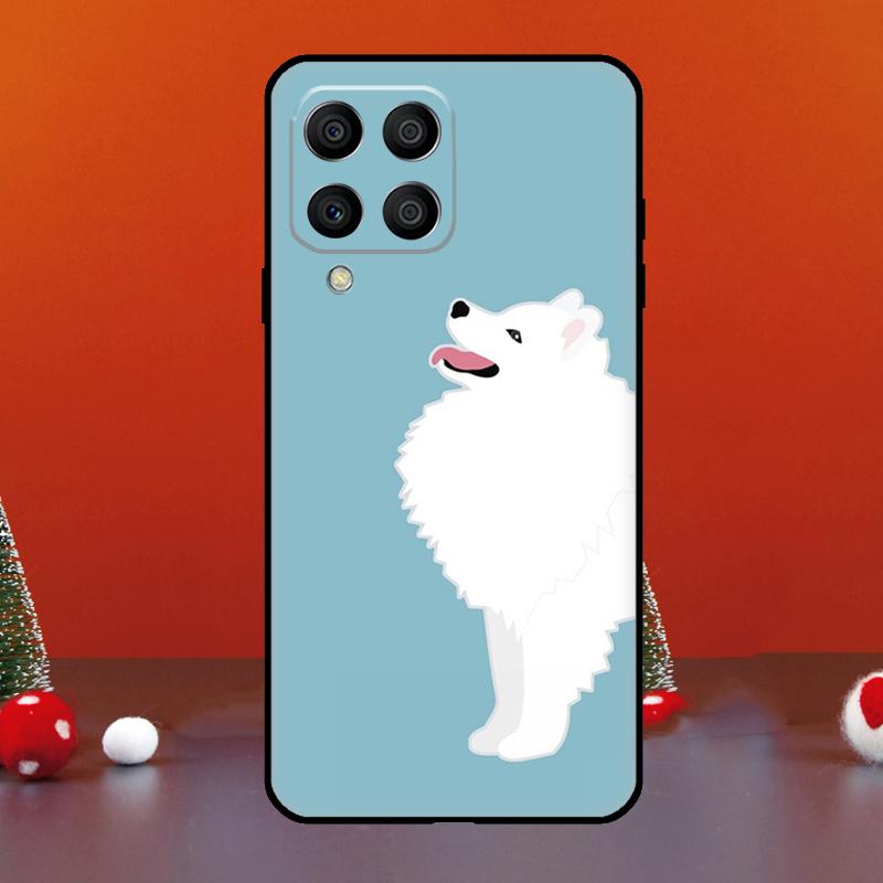 Japanese Spitz Dog For Samsung Galaxy M52 M32 M12 M11 M21 M31 M13 M33 M35 M53 M55 M15 M14 M34 M54 M06 M16 Case