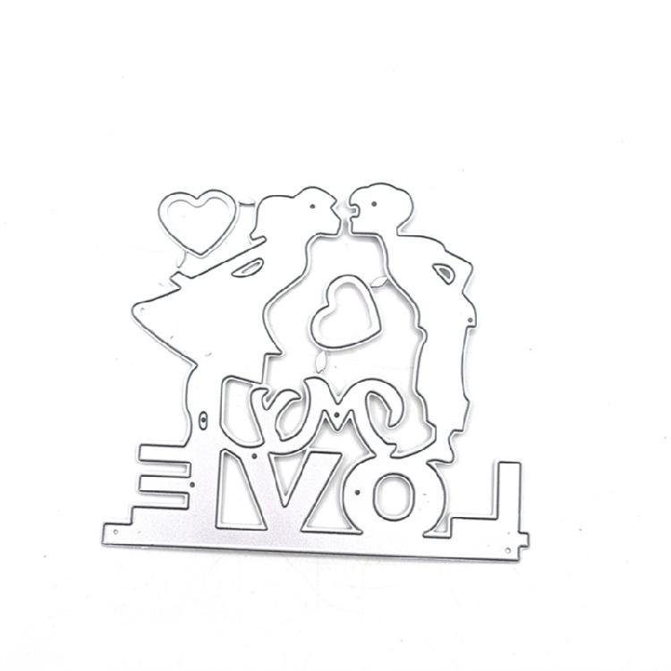 Alles Gute zum Valentinstag Stanzformen für DIY Karten Stanzschablonen für Foto