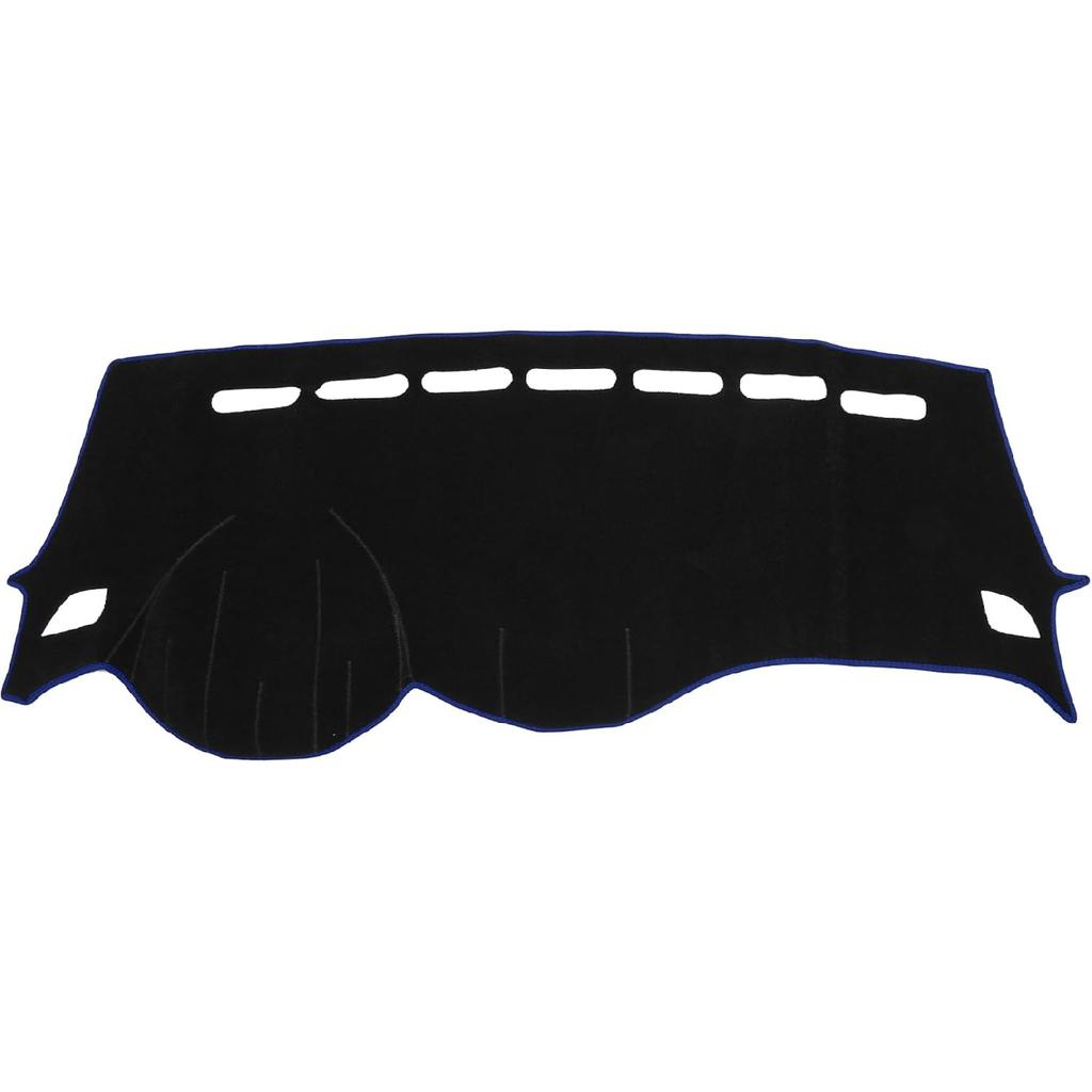 Dashboard Dash Cover Compatible for Chevy Trax 2017-2020, Durable Polyester Red Front Dash Cover Mat